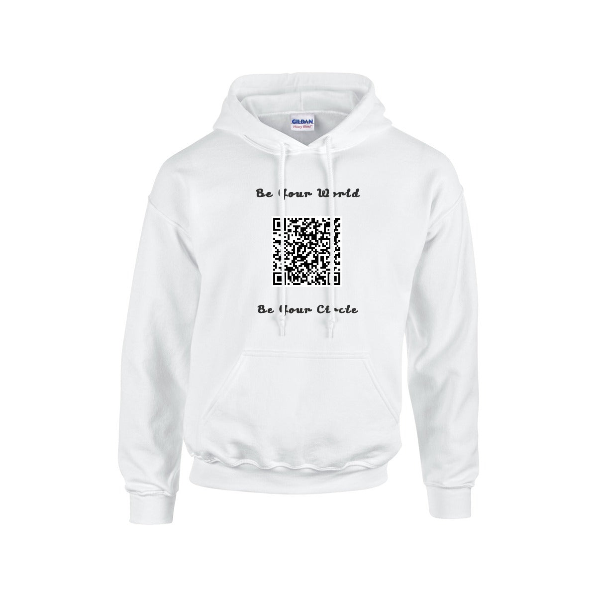 Hoodie "Be Your world and be your circle"