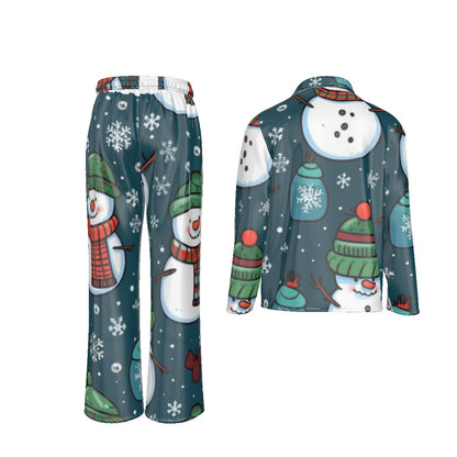 Holiday Men's Lapel Pajama Set