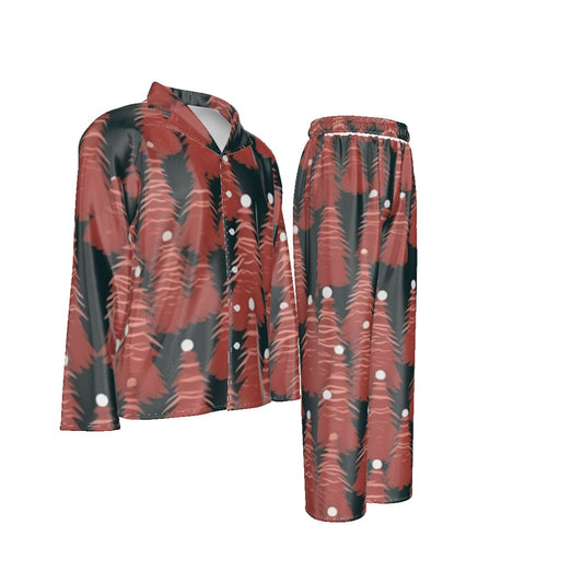 Holiday Men's Lapel Pajama Set