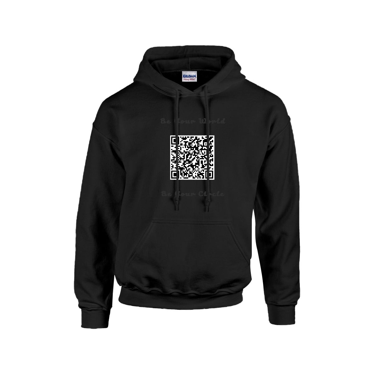 Hoodie "Be Your world and be your circle"