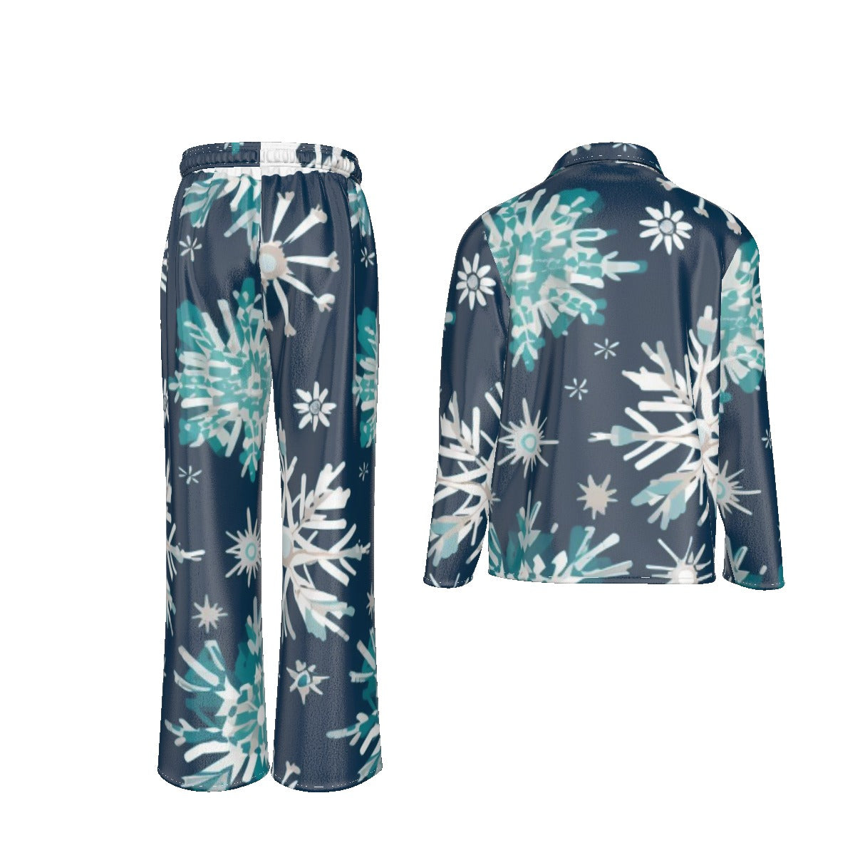 Holiday Men's Lapel Pajama Set