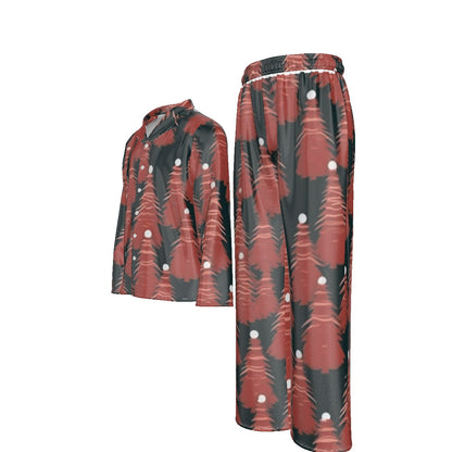 Holiday Men's Lapel Pajama Set