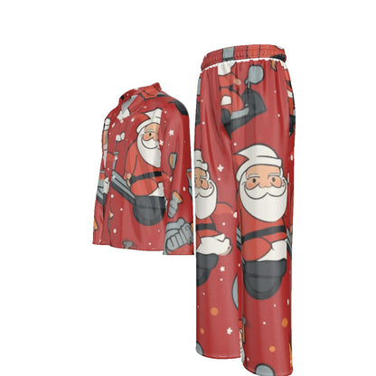 Holiday Men's Lapel Pajama Set