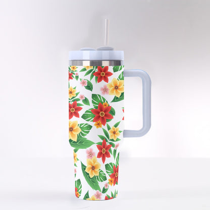 Tumbler With Handle "Silence is the best Medicine"