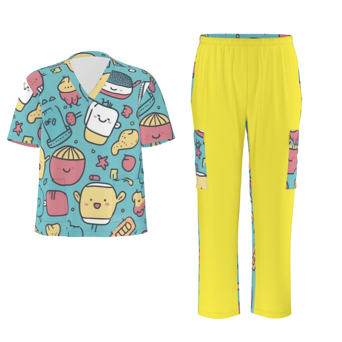 Unisex Scrub Set Birdseye Babies