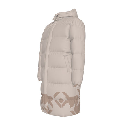 Unisex Long Down Jacket