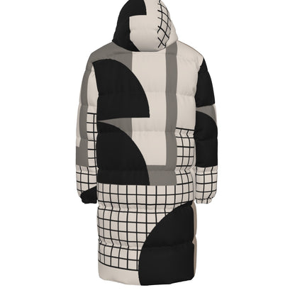 Unisex Long Down Jacket