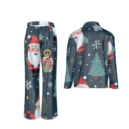 Holiday Men's Lapel Pajama Set