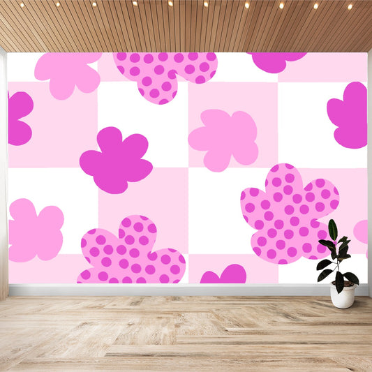 Wall Stickers Pink Flowers