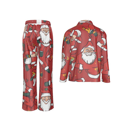 Holiday Men's Lapel Pajama Set