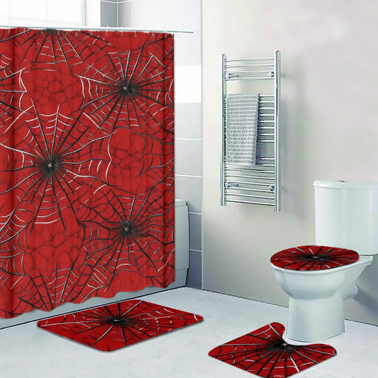 Four-piece Bathroom Red Spider