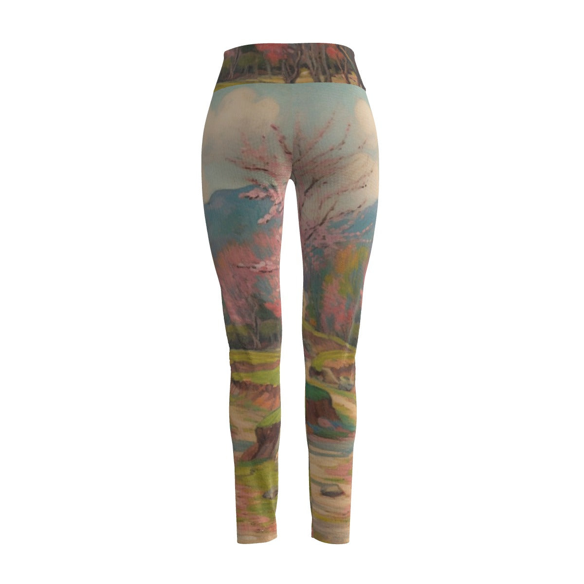 Leggings de cintura alta para mujer | Cierre con costura lateral "Pink Sky"