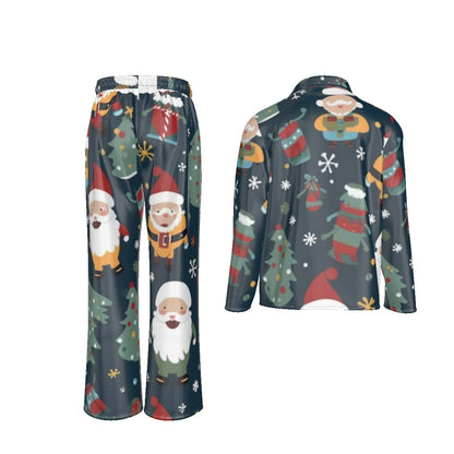 Holiday Men's Lapel Pajama Set