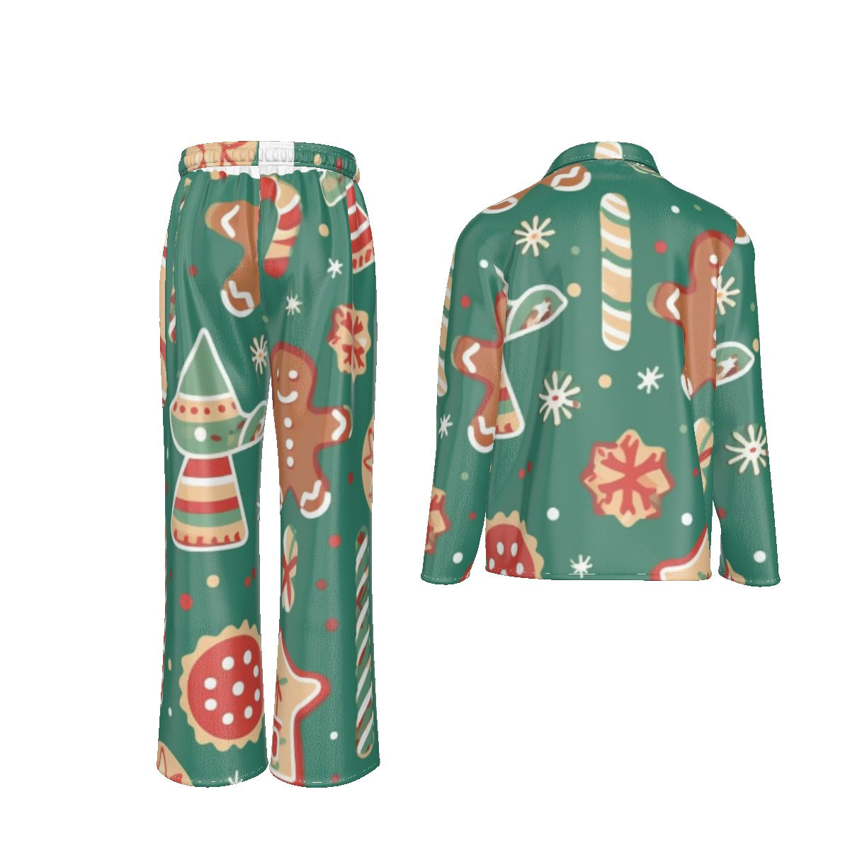 Holiday Men's Lapel Pajama Set