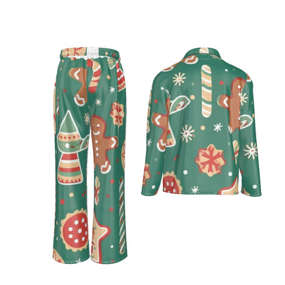 Holiday Men's Lapel Pajama Set