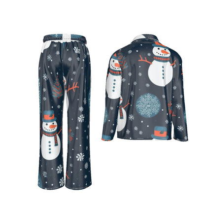 Holiday Men's Lapel Pajama Set