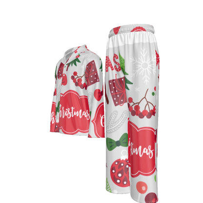 Holiday Men's Lapel Pajama Set