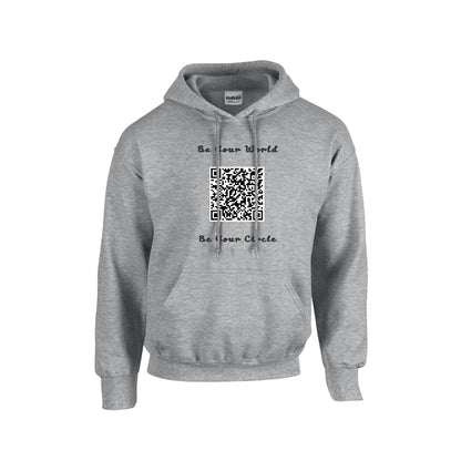 Hoodie "Be Your world and be your circle"