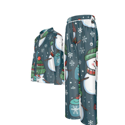 Holiday Men's Lapel Pajama Set