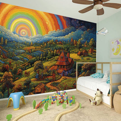 Wall Stickers Explosion of Rainbow