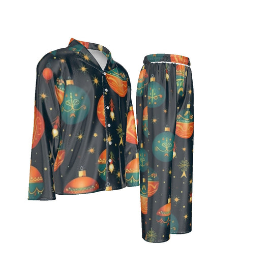 Holiday Men's Lapel Pajama Set