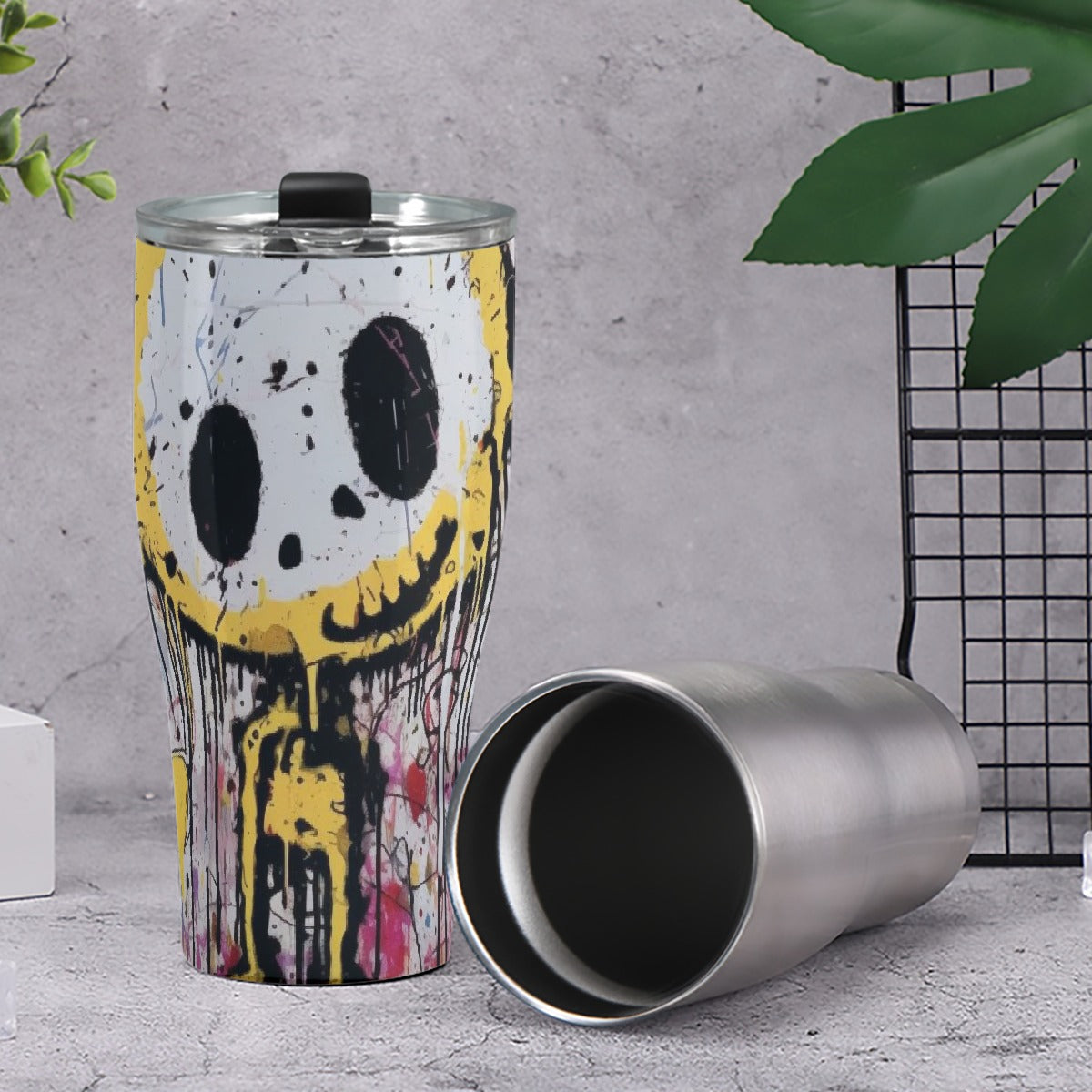 Cone Tumbler 30oz Creepy