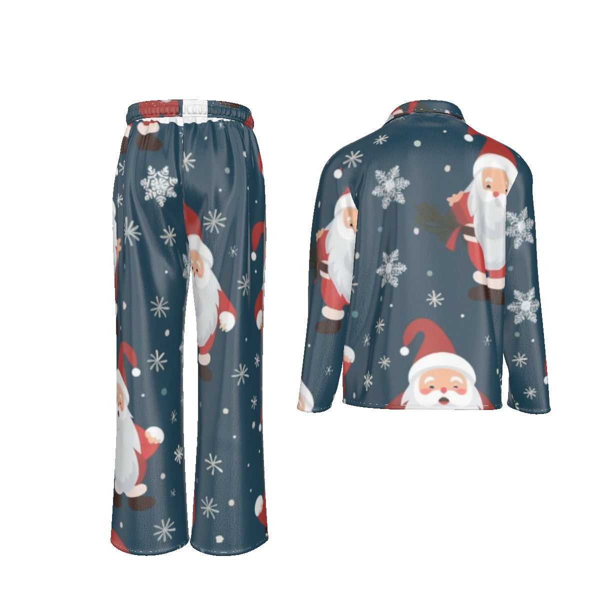 Holiday Men's Lapel Pajama Set