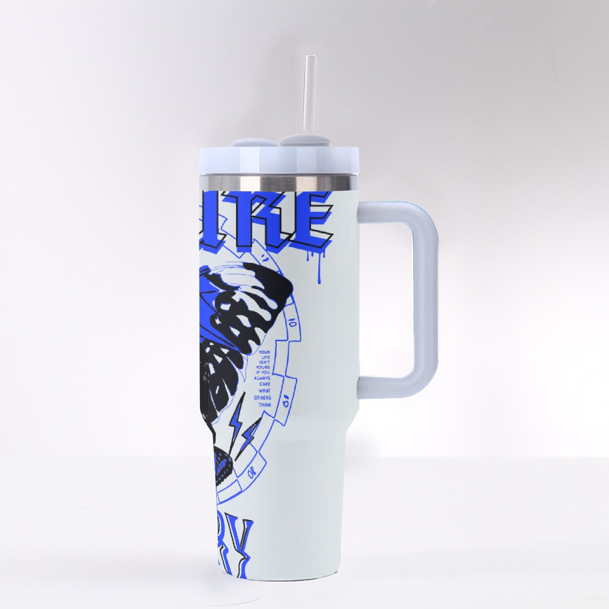 40 oz Tumbler With Handle