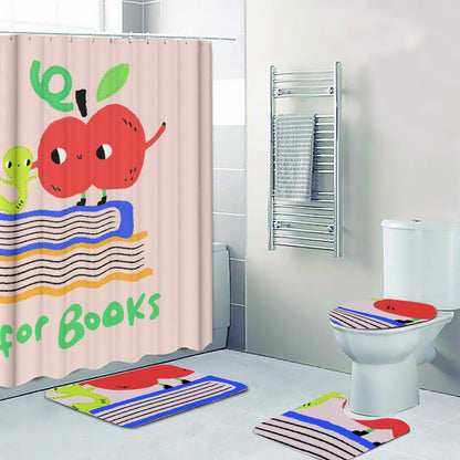 Four-piece Bathroom Love of Books