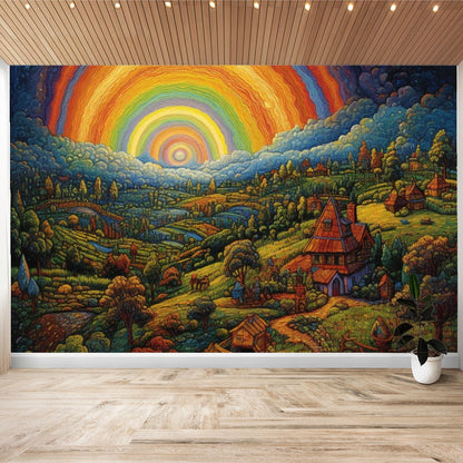 Wall Stickers Explosion of Rainbow