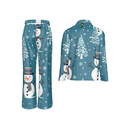 Holiday Men's Lapel Pajama Set