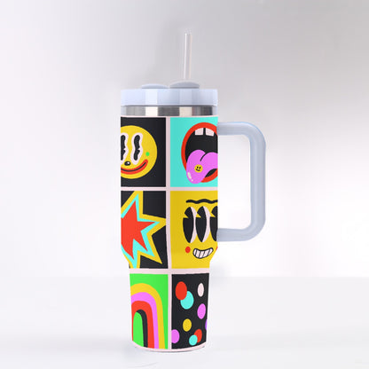 40 oz Tumbler With Handle