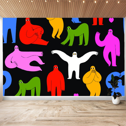 Wall Stickers Men in Color