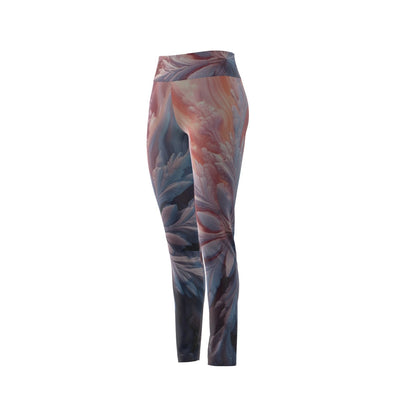 Leggings de cintura alta para mujer | Cierre con costura lateral "Pink Sky"