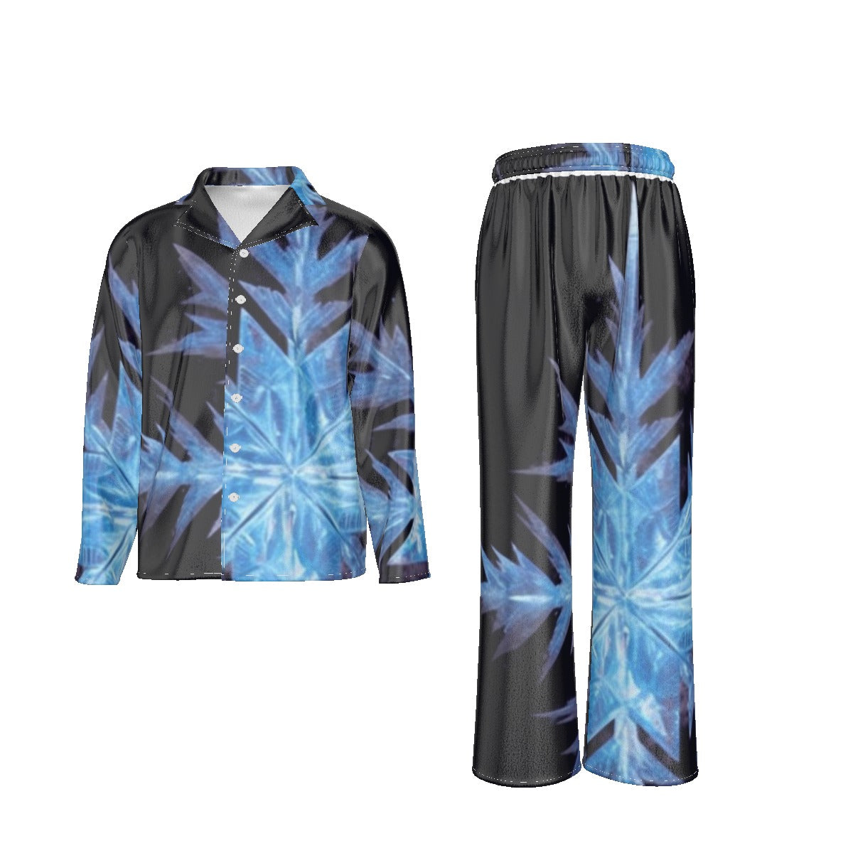 Holiday Men's Lapel Pajama Set