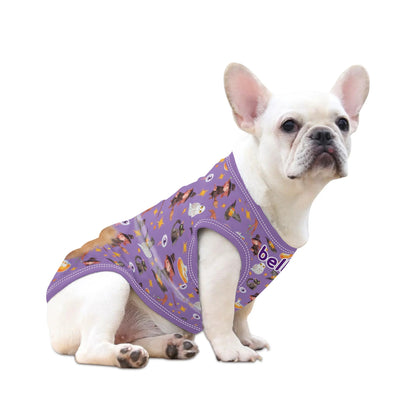 Animal Print Pet Shirt Clothing for Small Medium Dogs Cats