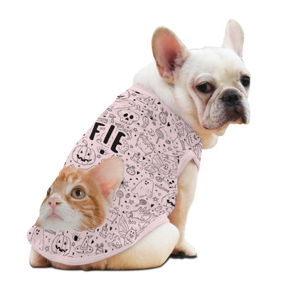 Animal Print Pet Shirt Clothing for Small Medium Dogs Cats