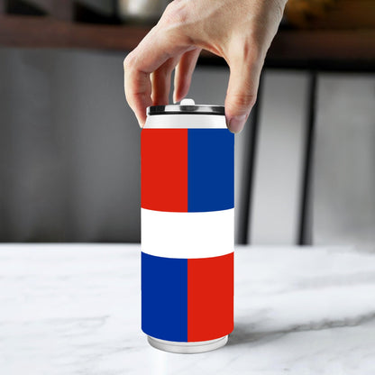 Stainless Steel Cola Can Shaped Coke Cups Travel Tumbler "Hoy se Bebe"