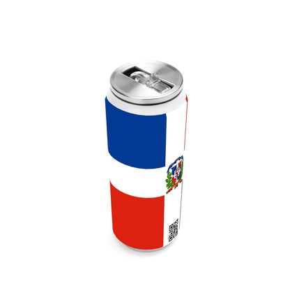 Stainless Steel Cola Can Shaped Coke Cups Travel Tumbler "Hoy se Bebe"