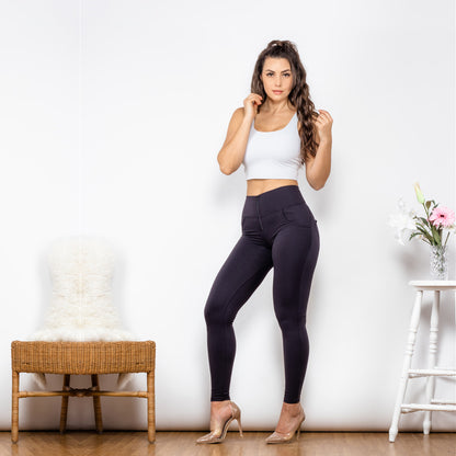 Women's High Waist Booty Shaping Hip Lift Leggings Workout