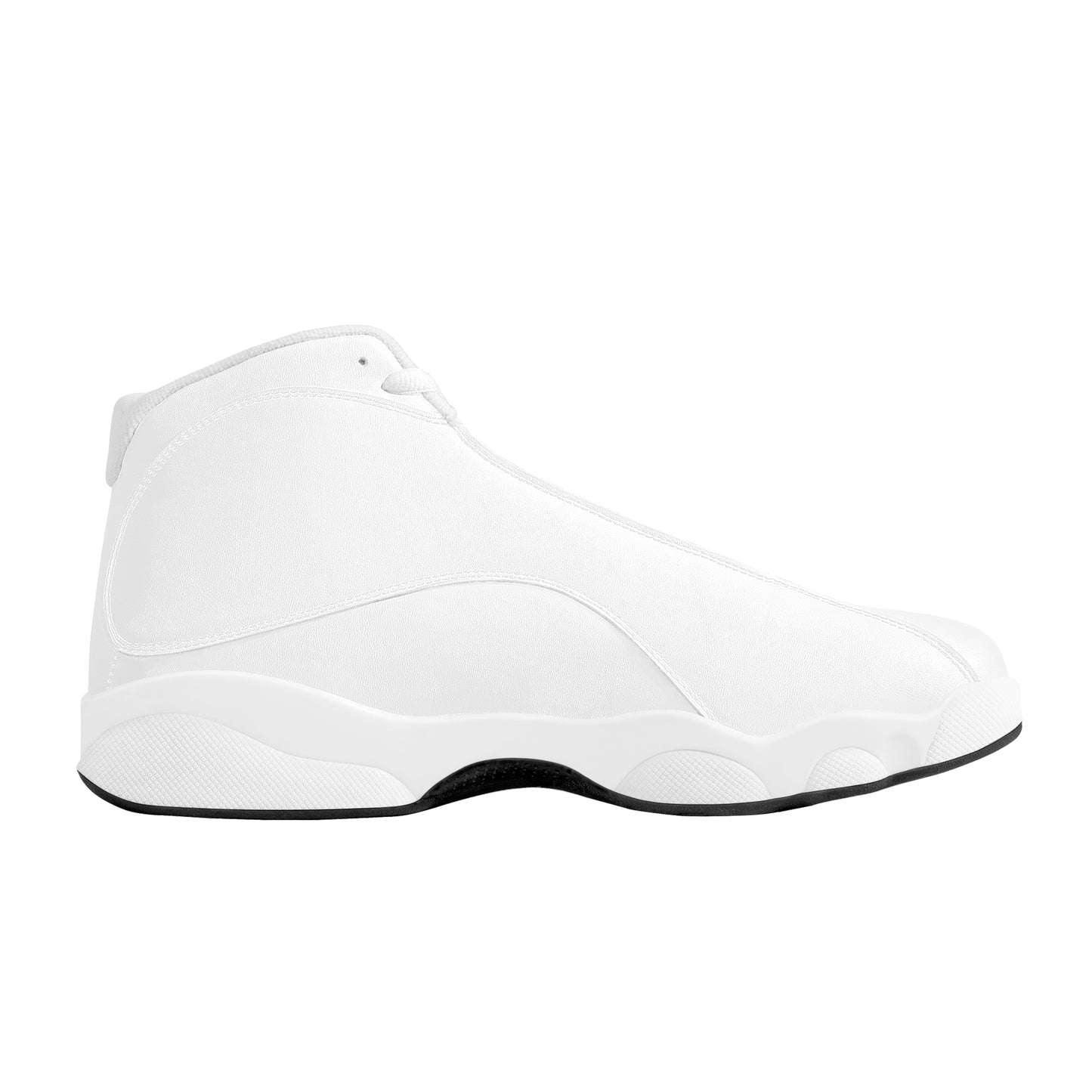 Customizable Basketball Shoes - White