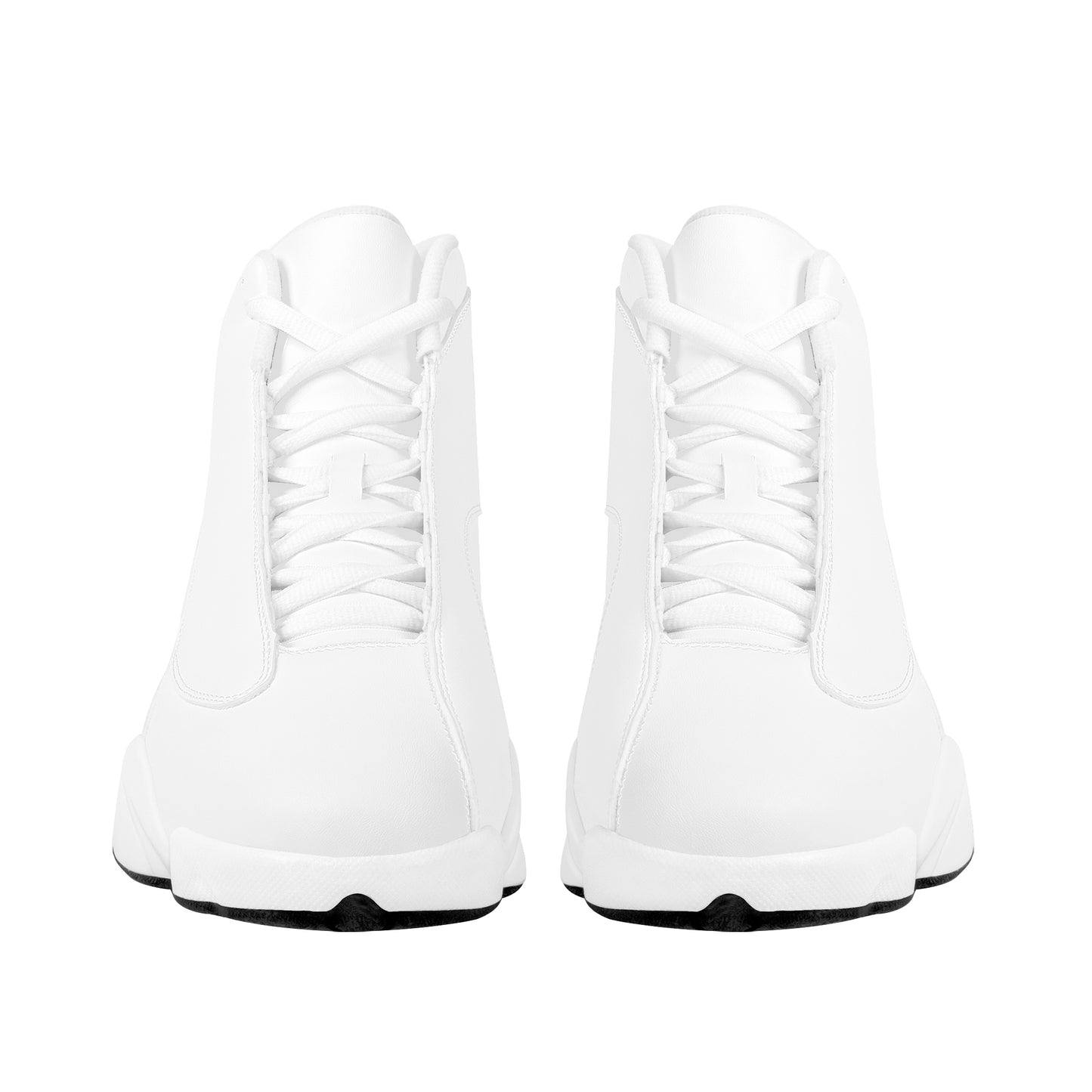 Customizable Basketball Shoes - White