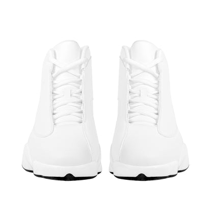 Customizable Basketball Shoes - White