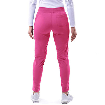 Slim-fit stretch pants