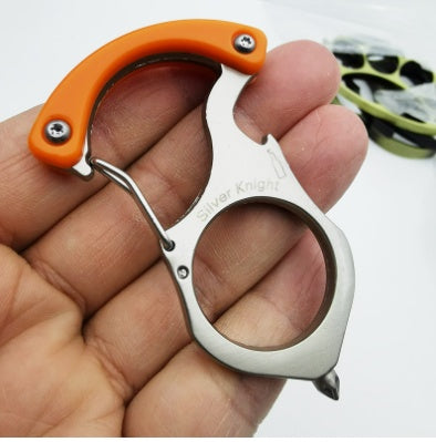 Stainless Steel Multifunctional Keychain