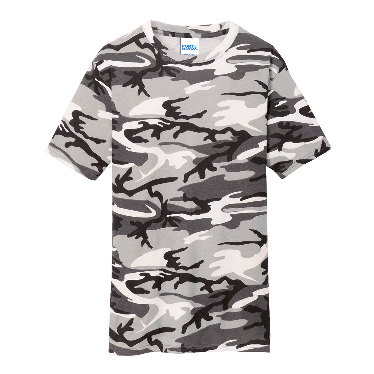 Port & Company® Core Cotton Camo Tee