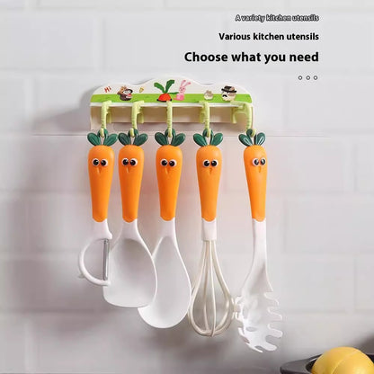 Carrot Kitchen Tools Suit With Storage Hook