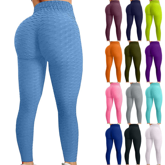 Sports Fast Drying Fitness Leisure Pineapple Yoga Pants Hip Lift