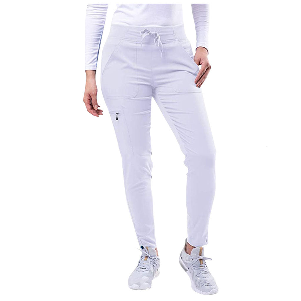 Slim-fit stretch pants