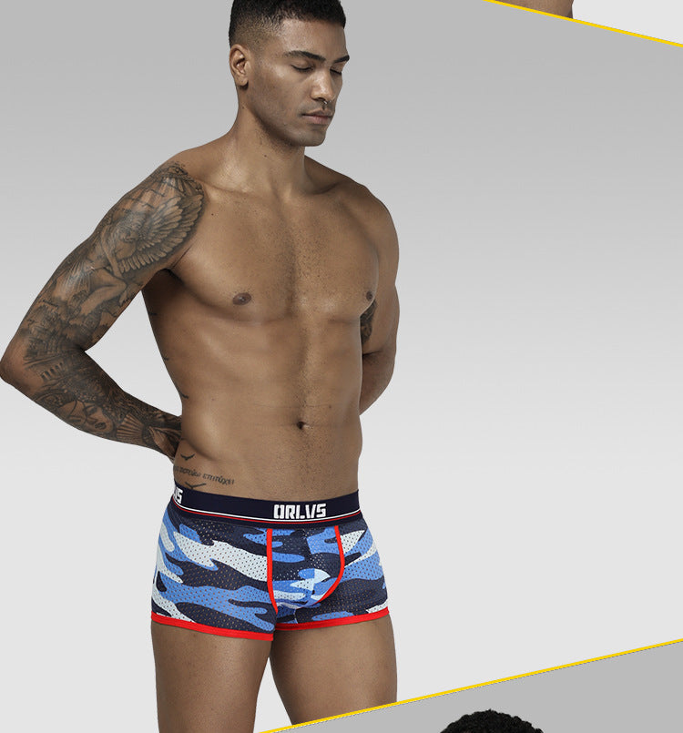 Men's camouflage underwear